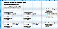 Distance & Object Size relations